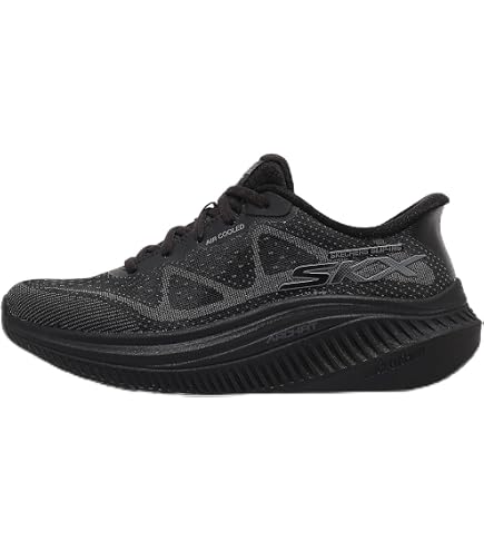 Amazon.com | Arch FIT Glide-Step Wave Hands Free Slip-INS, BKTQ, 5